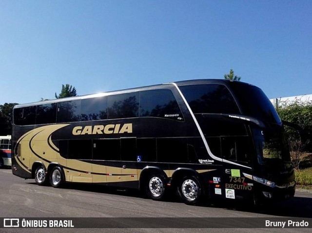 Viação Garcia 7347 na cidade de Ponta Grossa, Paraná, Brasil, por Bruny Prado. Número da foto: #7633565.
