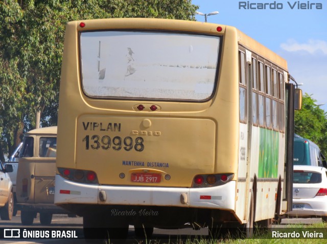 Viplan - Viação Planalto 139998 na cidade de Guará, Distrito Federal, Brasil, por Ricardo Vieira. Número da foto: #7637390.