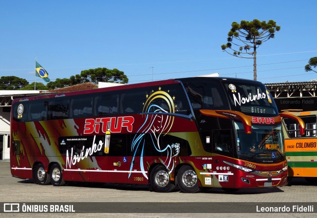 Bitur Transporte Coletivo e Turismo 20000 na cidade de Curitiba, Paraná, Brasil, por Leonardo Fidelli. Número da foto: #7638520.