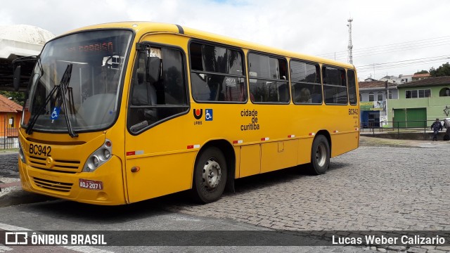 Transporte Coletivo Glória BC942 na cidade de Curitiba, Paraná, Brasil, por Lucas Weber Calizario. Número da foto: #7637109.