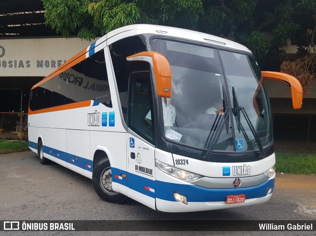 Expresso União 10324 na cidade de Anápolis, Goiás, Brasil, por William Gabriel. Número da foto: #7637893.