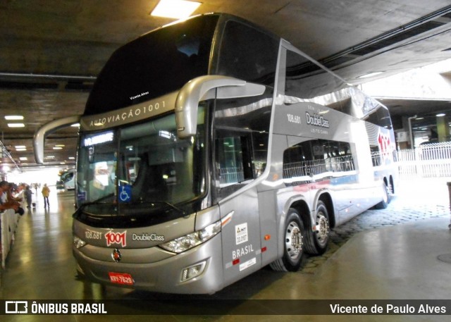 Auto Viação 1001 108.681 na cidade de Belo Horizonte, Minas Gerais, Brasil, por Vicente de Paulo Alves. Número da foto: #7637220.