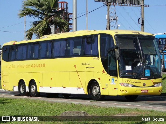 Viação Itapemirim 5543 na cidade de Vitória, Espírito Santo, Brasil, por Natã  Souza. ID da foto: 7637939.