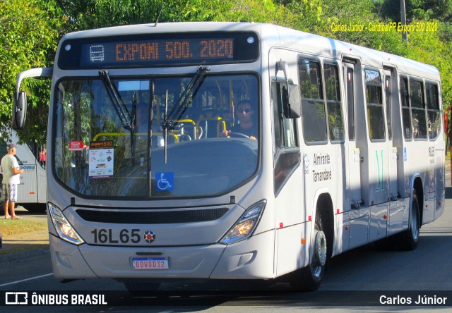 Viação Tamandaré 16L65 na cidade de Curitiba, Paraná, Brasil, por Carlos Júnior. Número da foto: #7636734.
