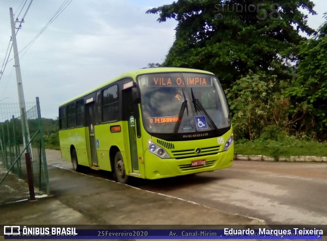 Viação Paraíso Verde 05 na cidade de Guapimirim, Rio de Janeiro, Brasil, por Eduardo  Marques Teixeira. Número da foto: #7637843.