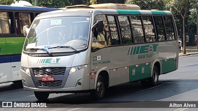 EBT - Expresso Biagini Transportes 0866 na cidade de Belo Horizonte, Minas Gerais, Brasil, por Ailton Alves. Número da foto: #7637210.