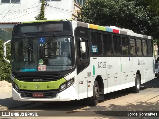 Viação Acari B42636 na cidade de Rio de Janeiro, Rio de Janeiro, Brasil, por Jorge Gonçalves. Número da foto: #7638213.