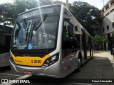 Viação Metrópole Paulista - Zona Leste 3 2090 na cidade de Pacaembu, São Paulo, Brasil, por César Alexandre. Número da foto: #7637446.