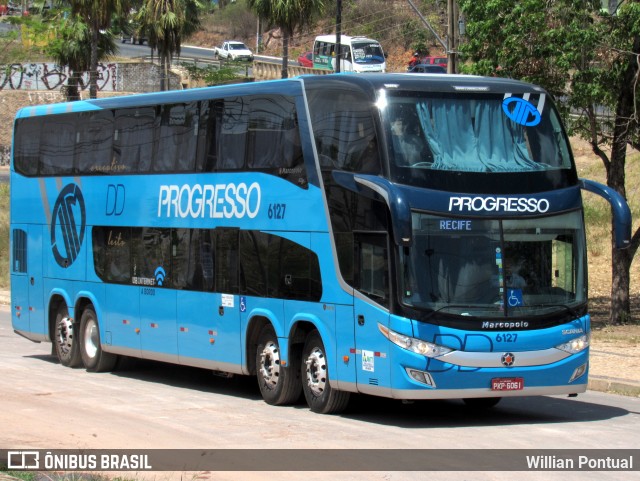 Auto Viação Progresso 6127 na cidade de Teresina, Piauí, Brasil, por Willian Pontual. Número da foto: #7639925.
