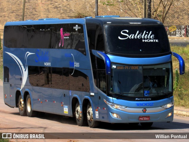 Expresso Satélite Norte 18002 na cidade de Teresina, Piauí, Brasil, por Willian Pontual. Número da foto: #7639890.