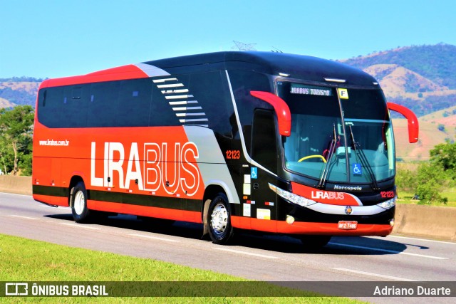 Lirabus 12123 na cidade de Roseira, São Paulo, Brasil, por Adriano Duarte. Número da foto: #7640574.