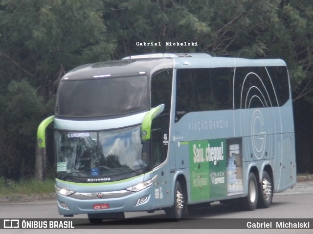 Viação Garcia 8461 na cidade de Ponta Grossa, Paraná, Brasil, por Gabriel Michalski. Número da foto: #7638854.