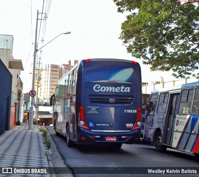 Viação Cometa 719526 na cidade de Sorocaba, São Paulo, Brasil, por Weslley Kelvin Batista. ID da foto: 7640396.