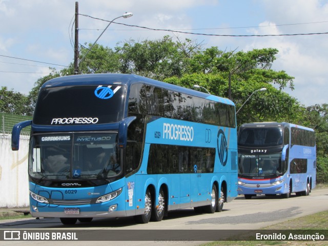 Auto Viação Progresso 6029 na cidade de Recife, Pernambuco, Brasil, por Eronildo Assunção. Número da foto: #7641102.