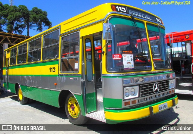 Ônibus Particulares ADH-8531 na cidade de Curitiba, Paraná, Brasil, por Carlos Júnior. ID da foto: 7640754.