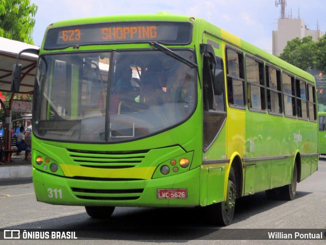 Transcol Transportes Coletivos 04311 na cidade de Teresina, Piauí, Brasil, por Willian Pontual. ID da foto: 7639979.