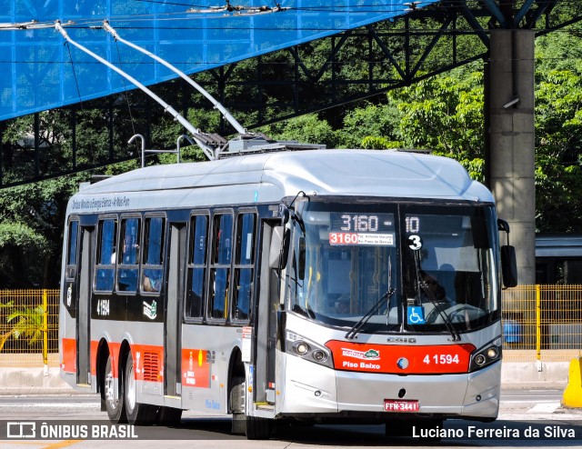 Himalaia Transportes > Ambiental Transportes Urbanos 4 1594 na cidade de São Paulo, São Paulo, Brasil, por Luciano Ferreira da Silva. ID da foto: 7640871.