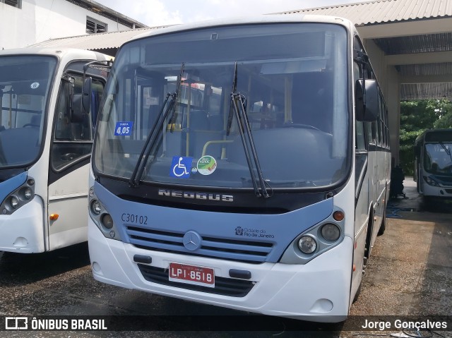 Transportes Futuro C30102 na cidade de Rio de Janeiro, Rio de Janeiro, Brasil, por Jorge Gonçalves. Número da foto: #7640346.