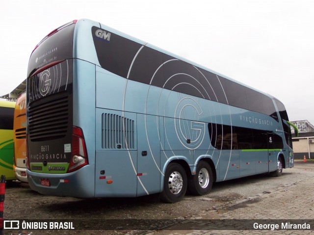 Viação Garcia 8611 na cidade de São José dos Campos, São Paulo, Brasil, por George Miranda. Número da foto: #7640714.