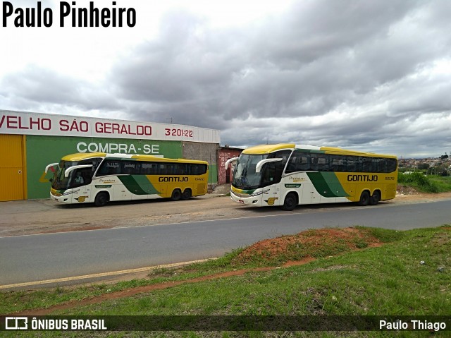 Empresa Gontijo de Transportes 19570 na cidade de Belo Horizonte, Minas Gerais, Brasil, por Paulo Thiago. ID da foto: 7643890.