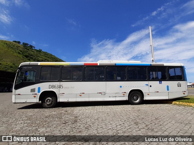 Auto Viação Jabour D86345 na cidade de Rio de Janeiro, Rio de Janeiro, Brasil, por Lucas Luz de Oliveira. ID da foto: 7642276.