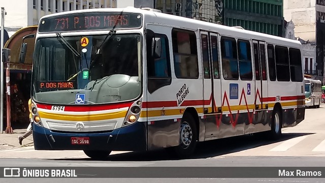 SOPAL - Sociedade de Ônibus Porto-Alegrense Ltda. 6794 na cidade de Porto Alegre, Rio Grande do Sul, Brasil, por Max Ramos. Número da foto: #7641959.