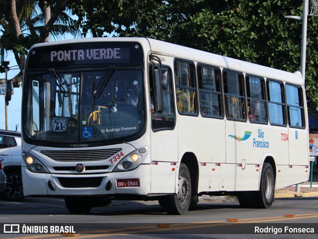 Empresa São Francisco 7334 na cidade de Maceió, Alagoas, Brasil, por Rodrigo Fonseca. ID da foto: 7642654.