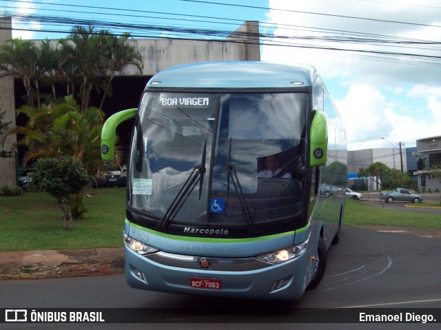 Viação Garcia 8305 na cidade de Apucarana, Paraná, Brasil, por Emanoel Diego.. Número da foto: #7643379.
