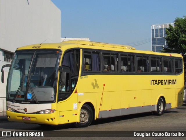 Viação Itapemirim 8221 na cidade de Rio de Janeiro, Rio de Janeiro, Brasil, por Douglas Couto Barbalho. ID da foto: 7641772.