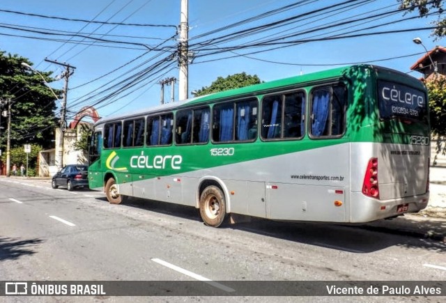 Célere Transportes 15230 na cidade de Belo Horizonte, Minas Gerais, Brasil, por Vicente de Paulo Alves. Número da foto: #7642696.
