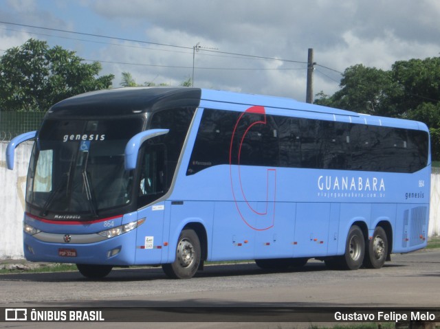 Expresso Guanabara 864 na cidade de Recife, Pernambuco, Brasil, por Gustavo Felipe Melo. ID da foto: 7641441.