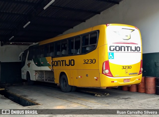 Empresa Gontijo de Transportes 3230 na cidade de Almenara, Minas Gerais, Brasil, por Ruan Carvalho Silveira. ID da foto: 7643363.