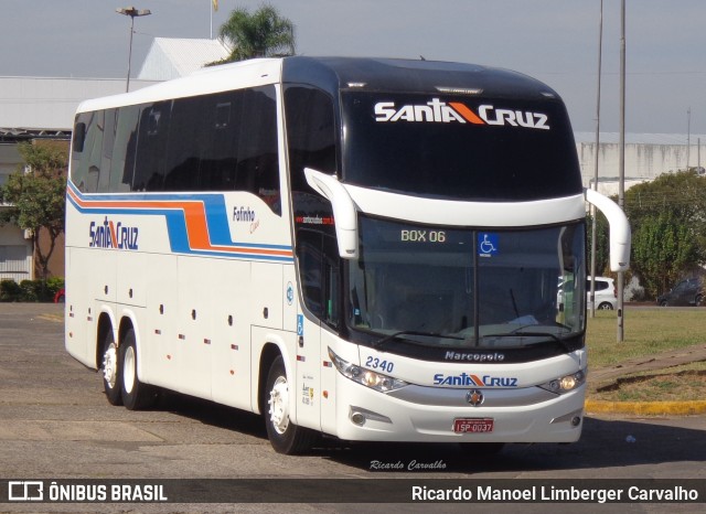 VUSC - Viação União Santa Cruz 2340 na cidade de Santa Cruz do Sul, Rio Grande do Sul, Brasil, por Ricardo Manoel Limberger Carvalho. ID da foto: 7643570.