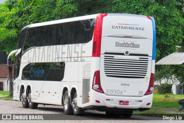 Auto Viação Catarinense 319306 na cidade de Joinville, Santa Catarina, Brasil, por Diego Lip. ID da foto: 7643979.