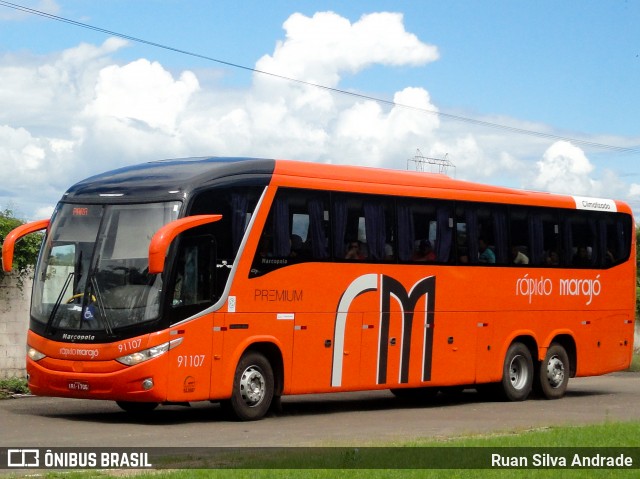 Rápido Marajó 91107 na cidade de Teresina, Piauí, Brasil, por Ruan Silva Andrade. Número da foto: #7641748.