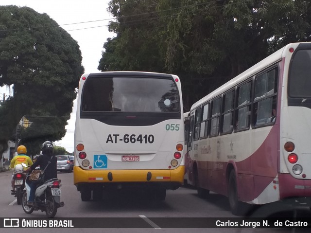 Empresa de Transportes Nova Marambaia AT-66410 na cidade de Belém, Pará, Brasil, por Carlos Jorge N.  de Castro. Número da foto: #7641966.