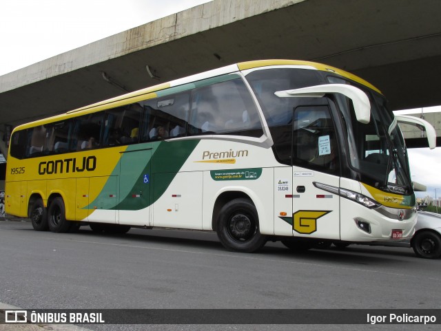 Empresa Gontijo de Transportes 19525 na cidade de Belo Horizonte, Minas Gerais, Brasil, por Igor Policarpo. ID da foto: 7646386.