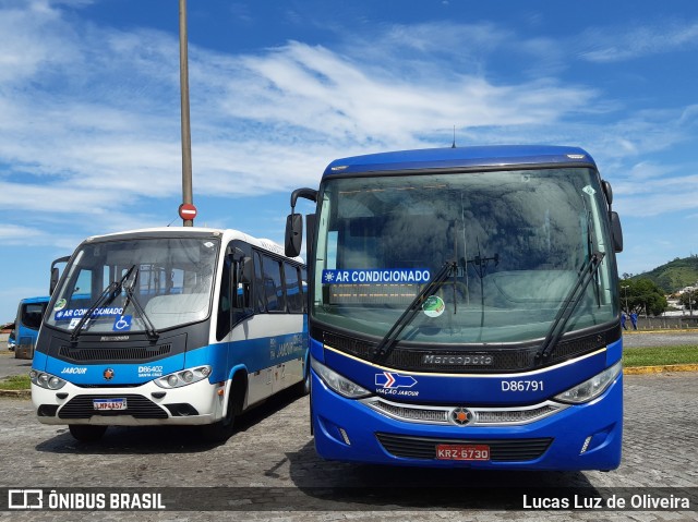 Auto Viação Jabour D86791 na cidade de Rio de Janeiro, Rio de Janeiro, Brasil, por Lucas Luz de Oliveira. ID da foto: 7646863.