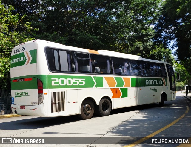 Empresa Gontijo de Transportes 20055 na cidade de São Paulo, São Paulo, Brasil, por FELIPE ALMEIDA. ID da foto: 7644439.