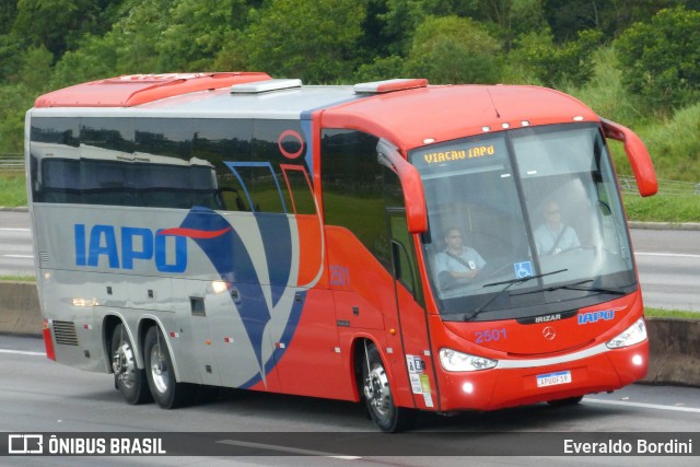 Viação Santana Iapó 2501 na cidade de São José dos Campos, São Paulo, Brasil, por Everaldo Bordini. ID da foto: 7644583.