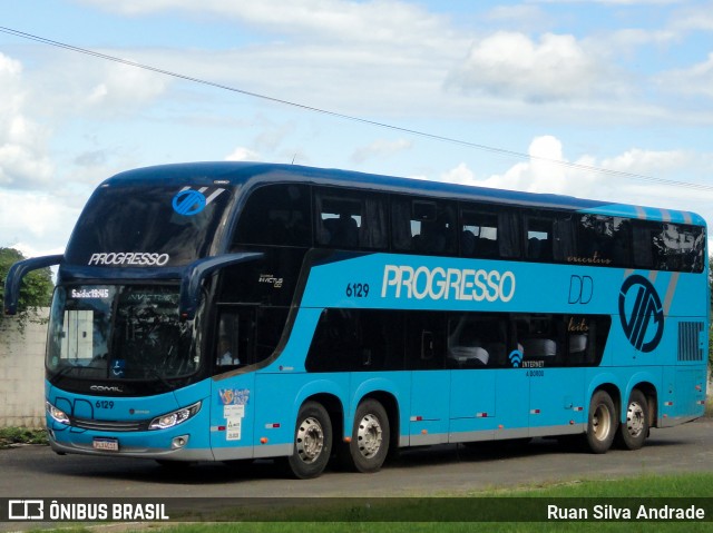 Auto Viação Progresso 6129 na cidade de Teresina, Piauí, Brasil, por Ruan Silva Andrade. Número da foto: #7645535.