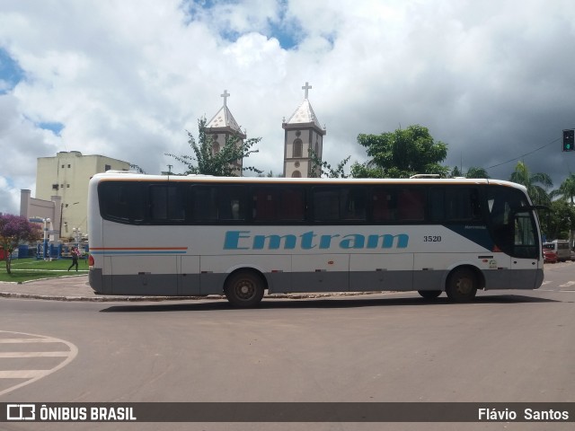 Emtram 3520 na cidade de Barra da Estiva, Bahia, Brasil, por Flávio  Santos. Número da foto: #7644961.
