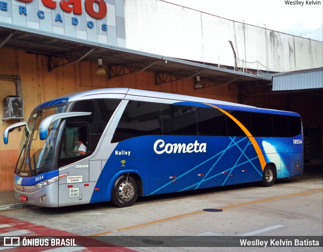 Viação Cometa 18534 na cidade de Sorocaba, São Paulo, Brasil, por Weslley Kelvin Batista. Número da foto: #7645674.