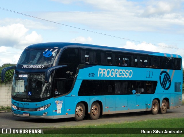 Auto Viação Progresso 6139 na cidade de Teresina, Piauí, Brasil, por Ruan Silva Andrade. Número da foto: #7645536.
