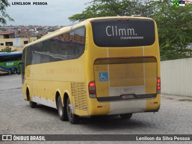 Viação Itapemirim 8871 na cidade de Caruaru, Pernambuco, Brasil, por Lenilson da Silva Pessoa. ID da foto: 7646489.