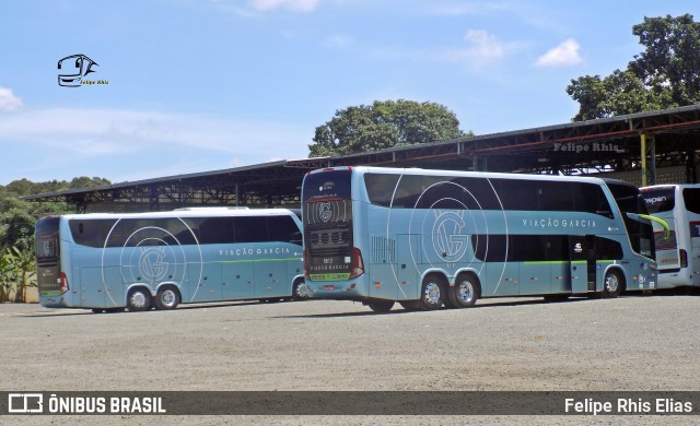 Viação Garcia 8812 na cidade de Campinas, São Paulo, Brasil, por Felipe Rhis Elias. ID da foto: 7646833.