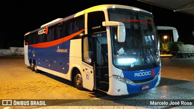 Viação Riodoce 71227 na cidade de Bom Jesus do Itabapoana, Rio de Janeiro, Brasil, por Marcelo José Rosa. ID da foto: 7644853.