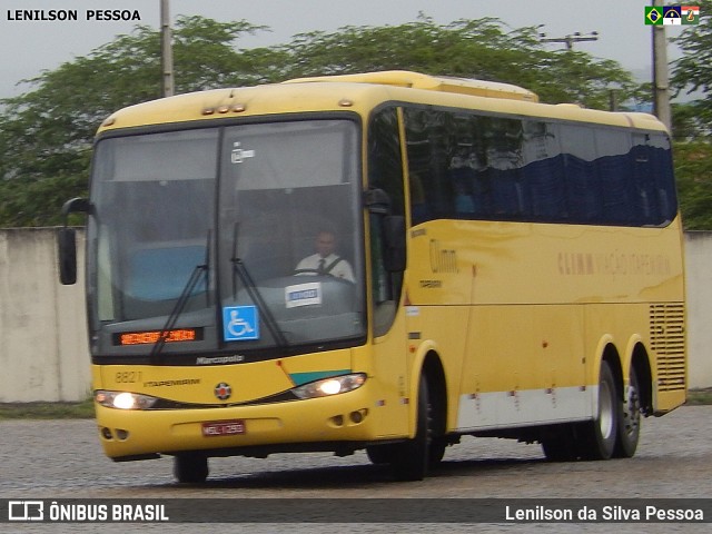 Viação Itapemirim 8821 na cidade de Caruaru, Pernambuco, Brasil, por Lenilson da Silva Pessoa. Número da foto: #7648959.