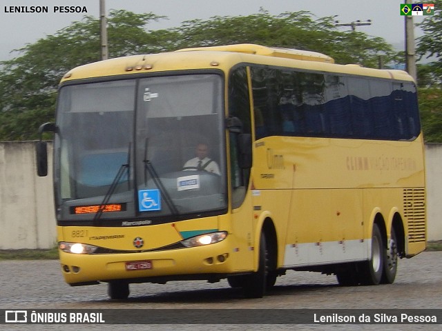 Viação Itapemirim 8821 na cidade de Caruaru, Pernambuco, Brasil, por Lenilson da Silva Pessoa. ID da foto: 7648959.