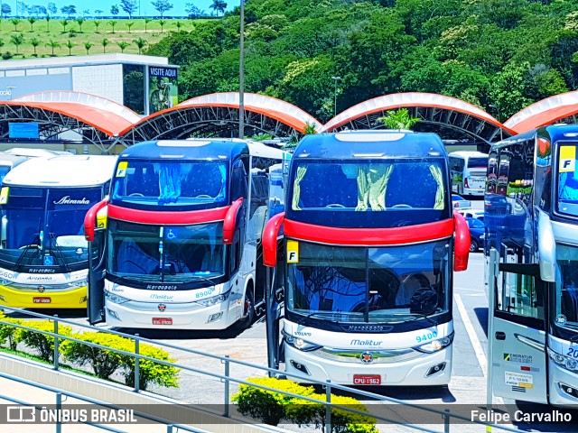 Malitur Turismo 9400 na cidade de Aparecida, São Paulo, Brasil, por Felipe Carvalho. ID da foto: 7649343.